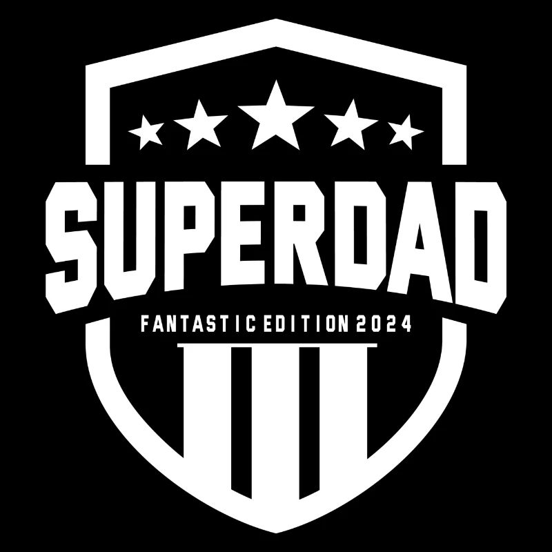 Superdad White