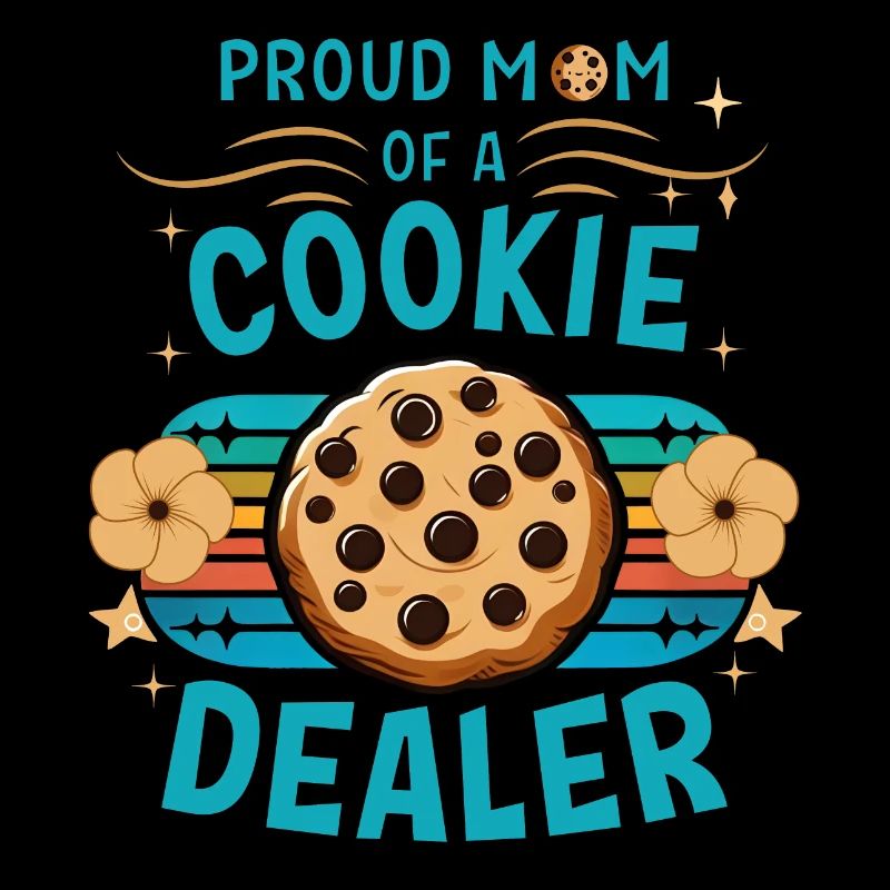 Fière maman d’un marchand de biscuits