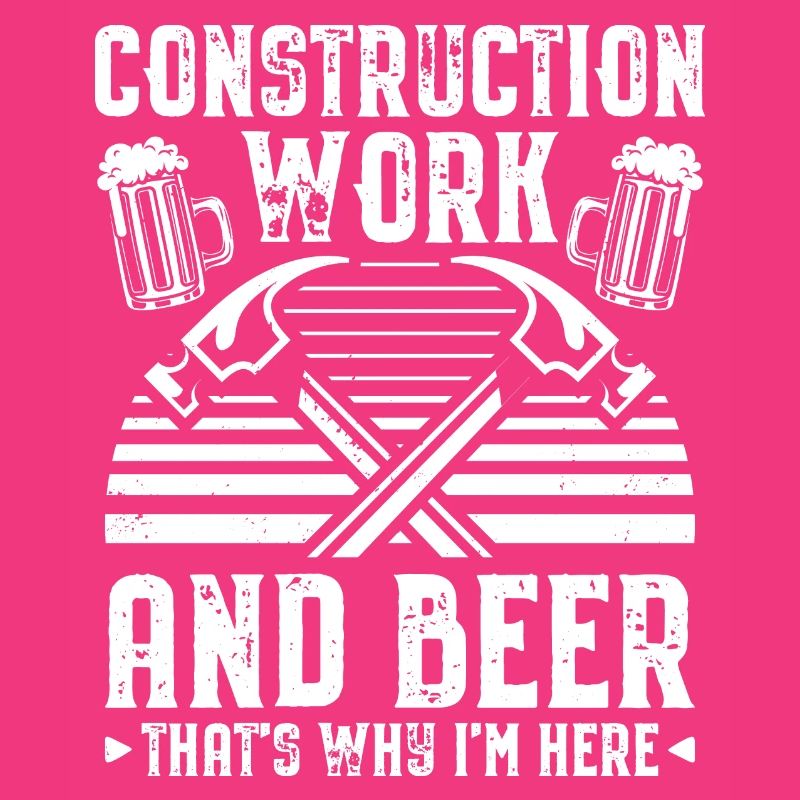 Construction worker beer
