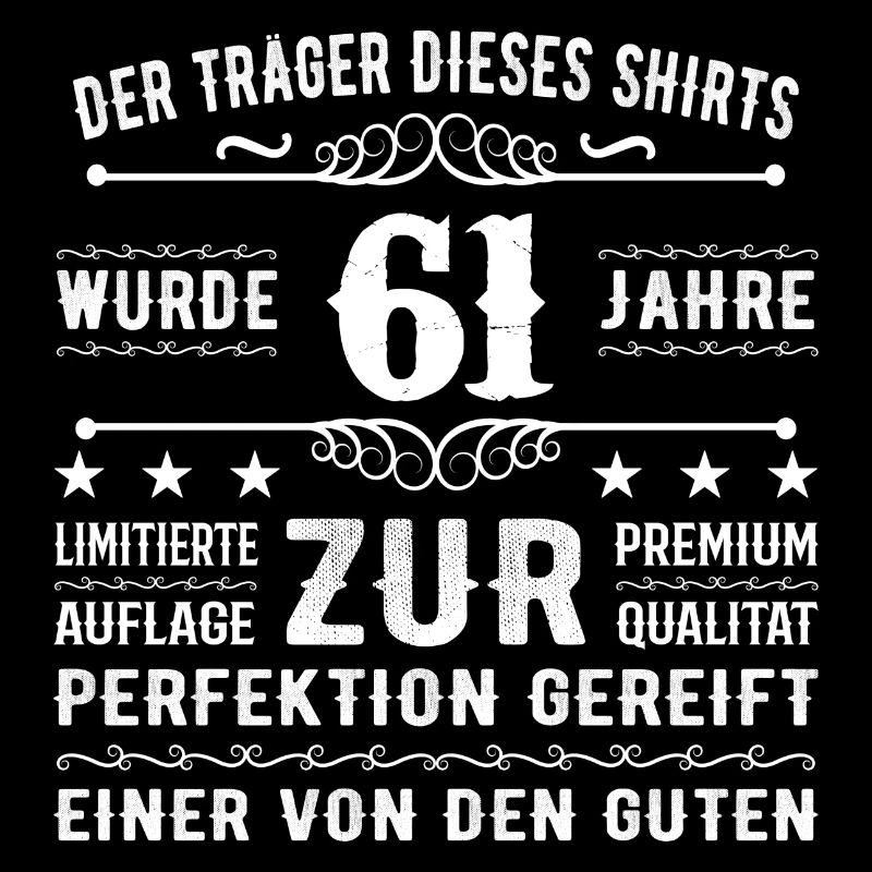 Idée cadeau 61 ans pour 61 ans - Anniversaire