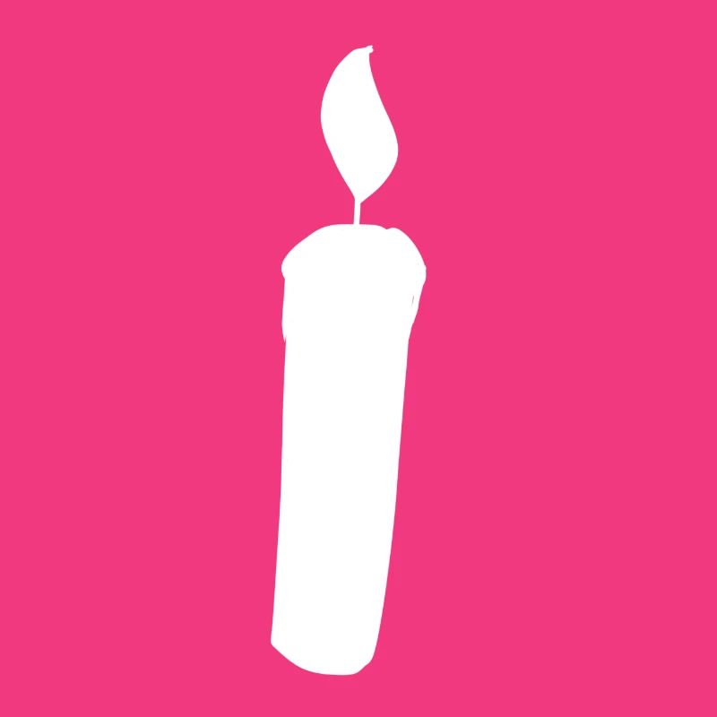 Candle Shape Symbol Fire Light