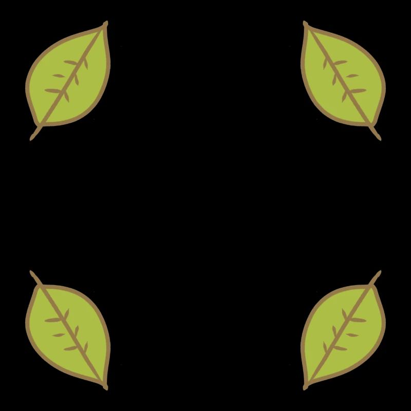 Leaf Leaves Frame Green Shape Nature