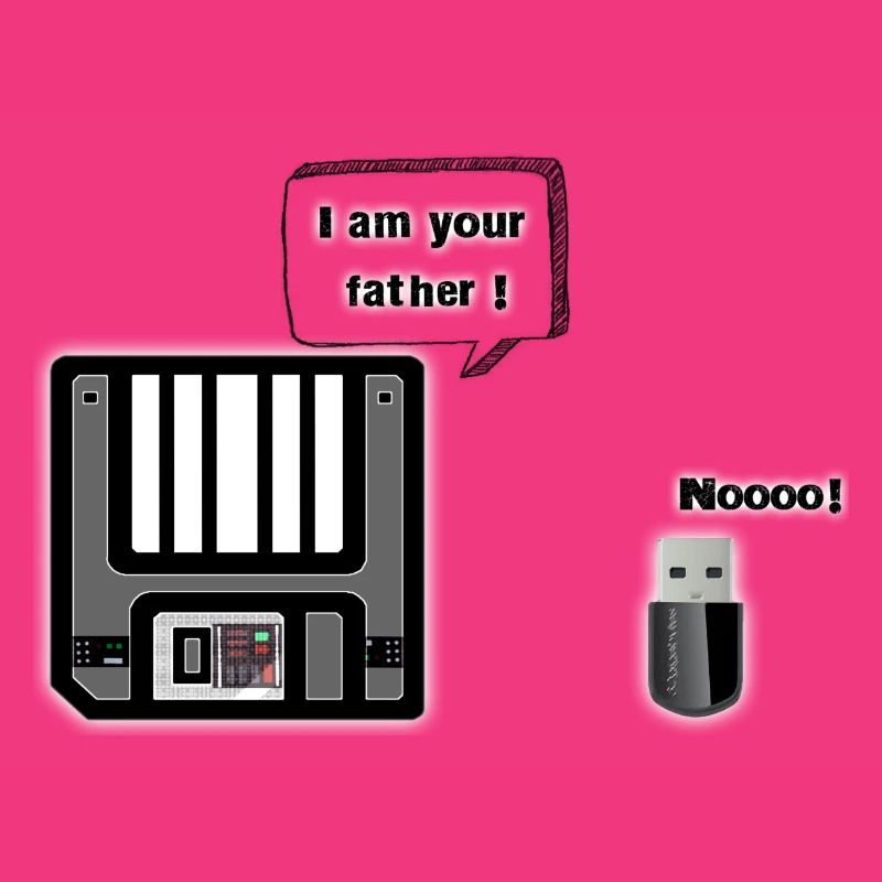 Diskette auf USB-Stick