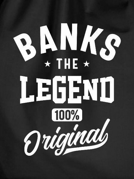 Banks Personalized Name