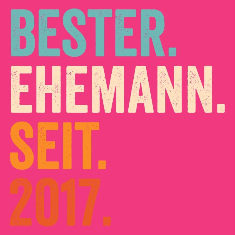 Bester Ehemann Seit 2017 4. Hochzeitstag 4 Jahre