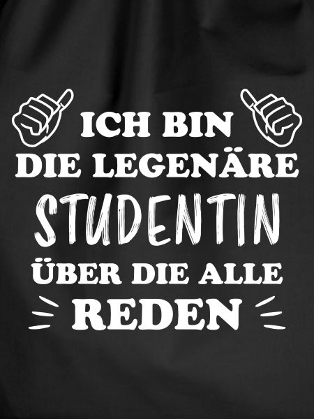 Studentin Spruch Universität Studentin Geschenk