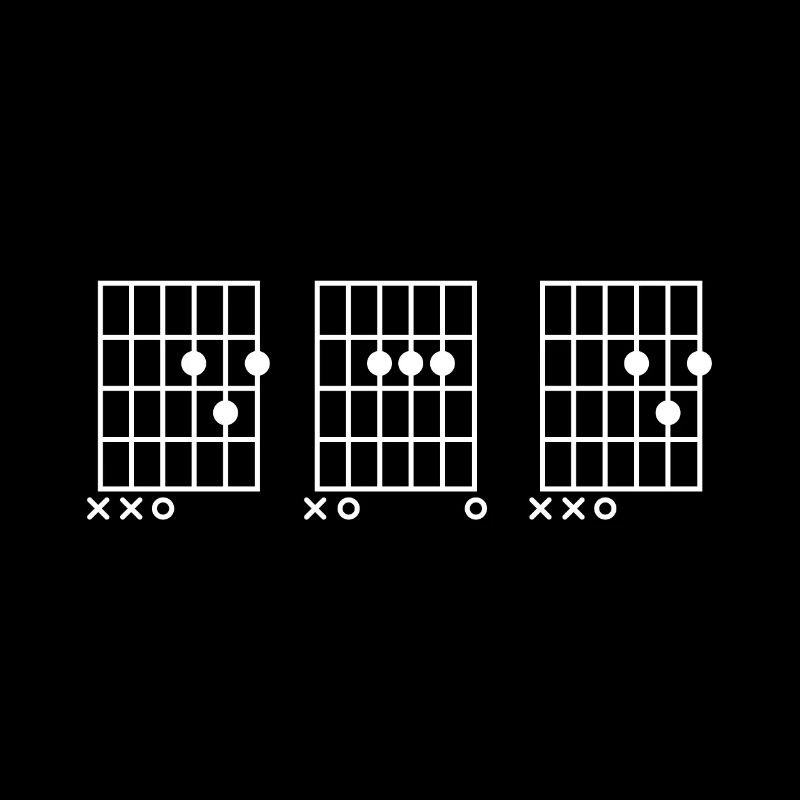 Guitar chord Dad Father's Day