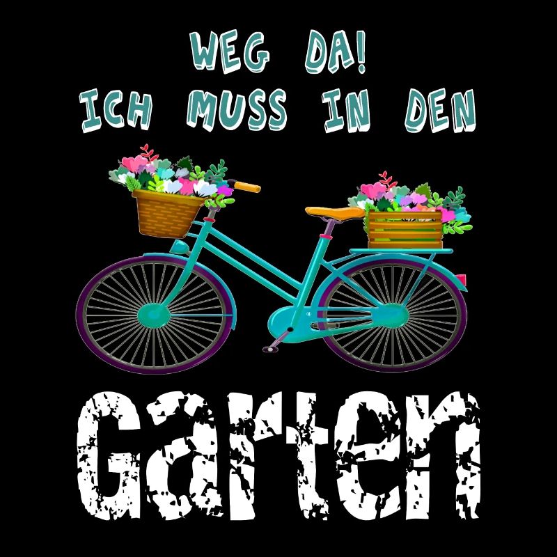 Weg da ich muss in den Garten