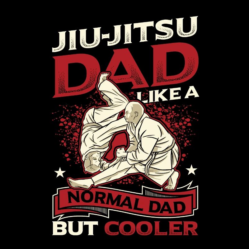 Comme un papa normal, mais cool, papa Jiu Jitsu