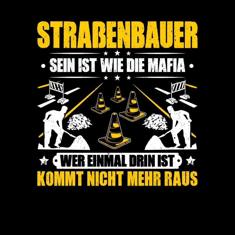Straßenbauer Asphaltbauer Straßenbau