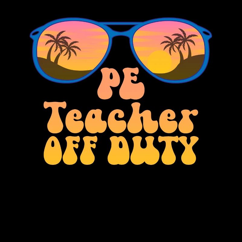 PE -Lehrer au�erhalb des Dienstes Retro Sommerpaus