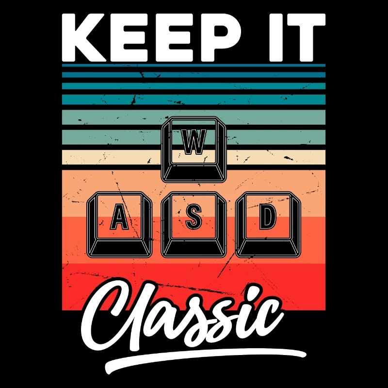 Video Games Spruch Classic Zocken