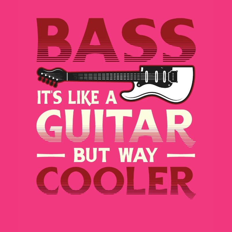 Basse C’est comme une guitare mais une guitare basse cool