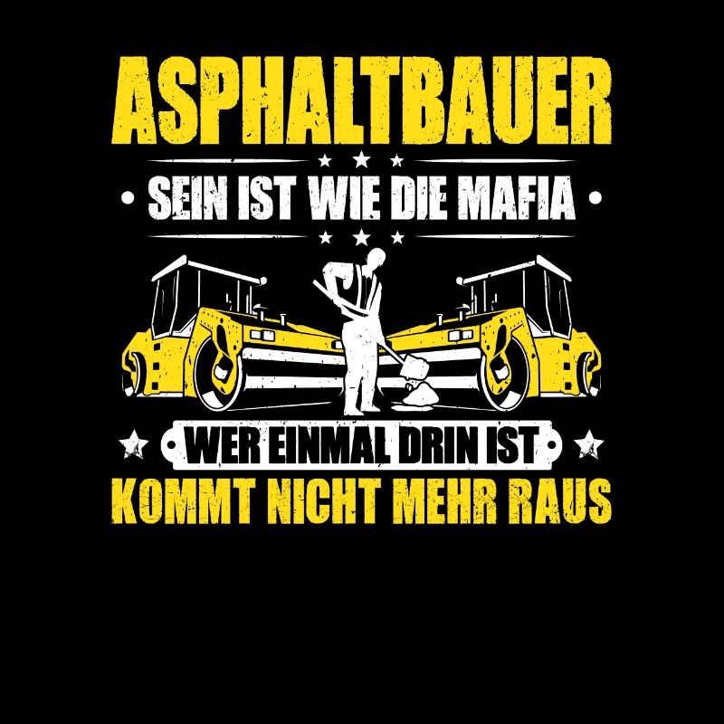 Asphaltbauer Asphaltierer Schwarzstraßenbauer