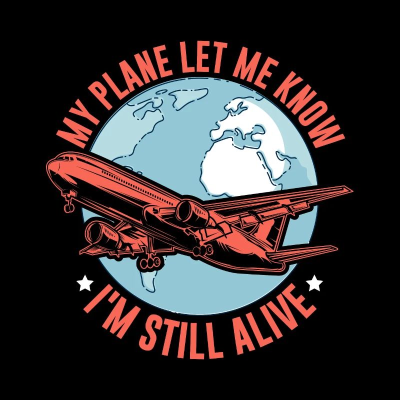 Airline Pilot Pun Flugzeugpilot