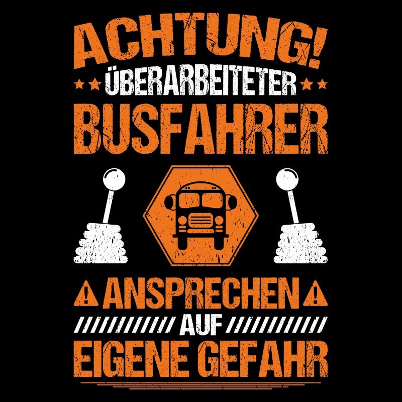 Busfahrer Bus Driver Busman Schulbusfahrer
