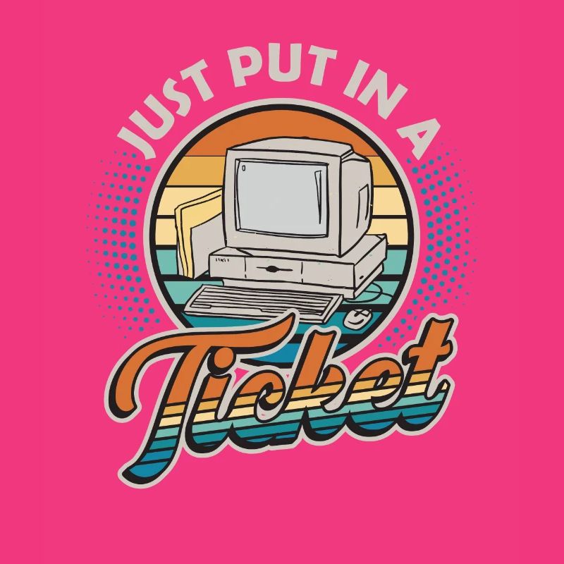 Ouvrez simplement un ticket Help Desk Tech Support