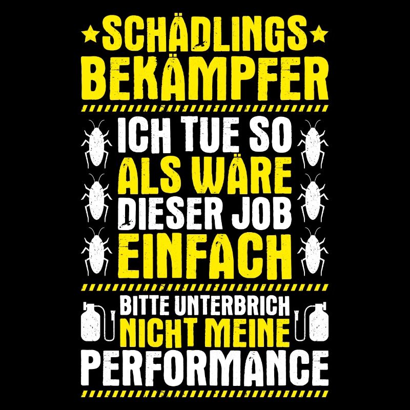 Schädlingsbekämpfer Kammerjäger Exterminator
