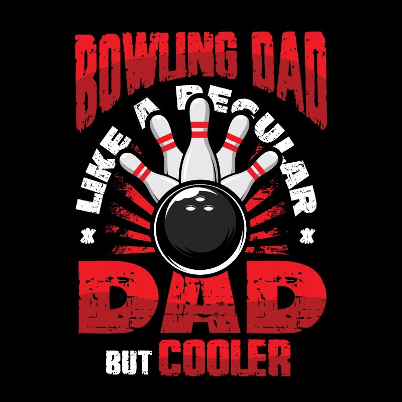 Papa bowling, comme un papa normal, mais plus cool