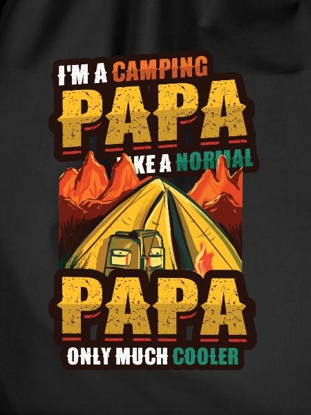 Camping Papa, campfire