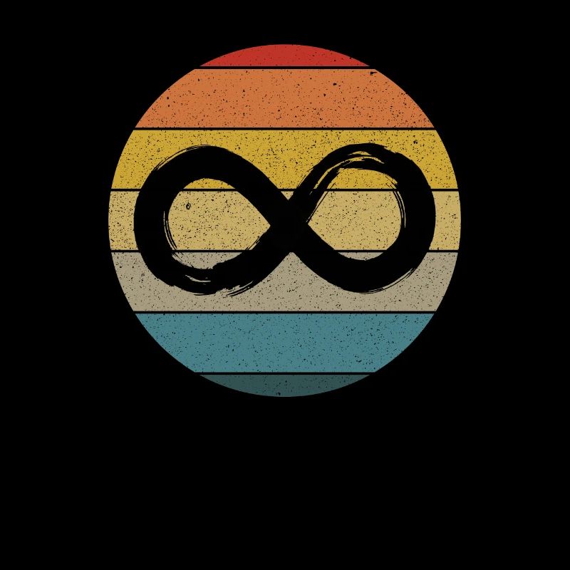 Neurodiversity Infinity Sunset Autismusbewusstsein