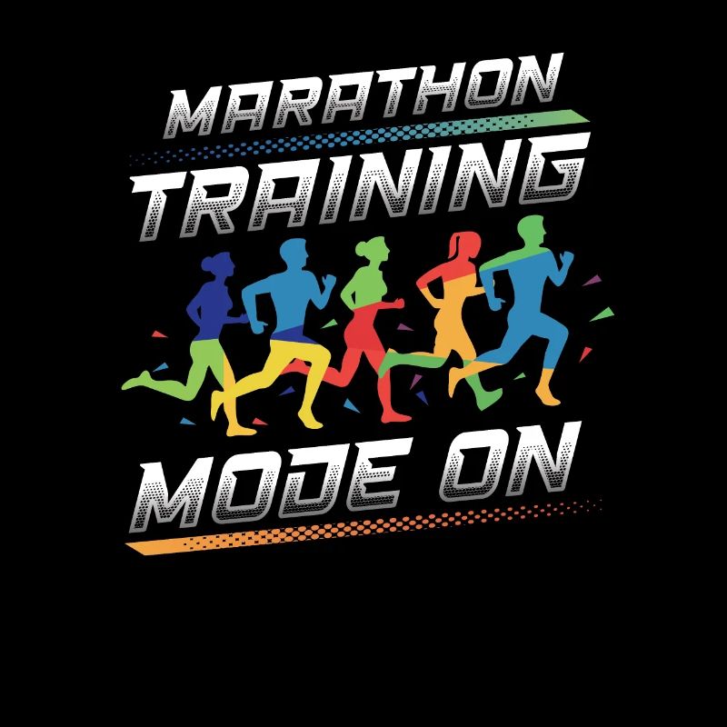 Marathon-Trainingsmodus, auf Marathon Runner