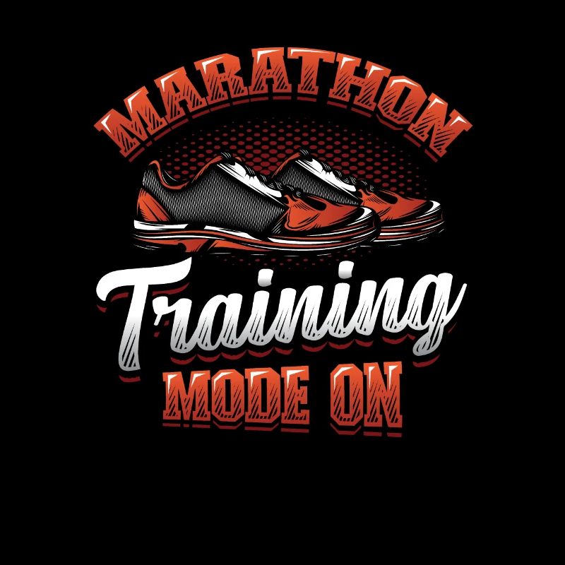 Marathon-Trainingsmodus, auf Marathon Runner