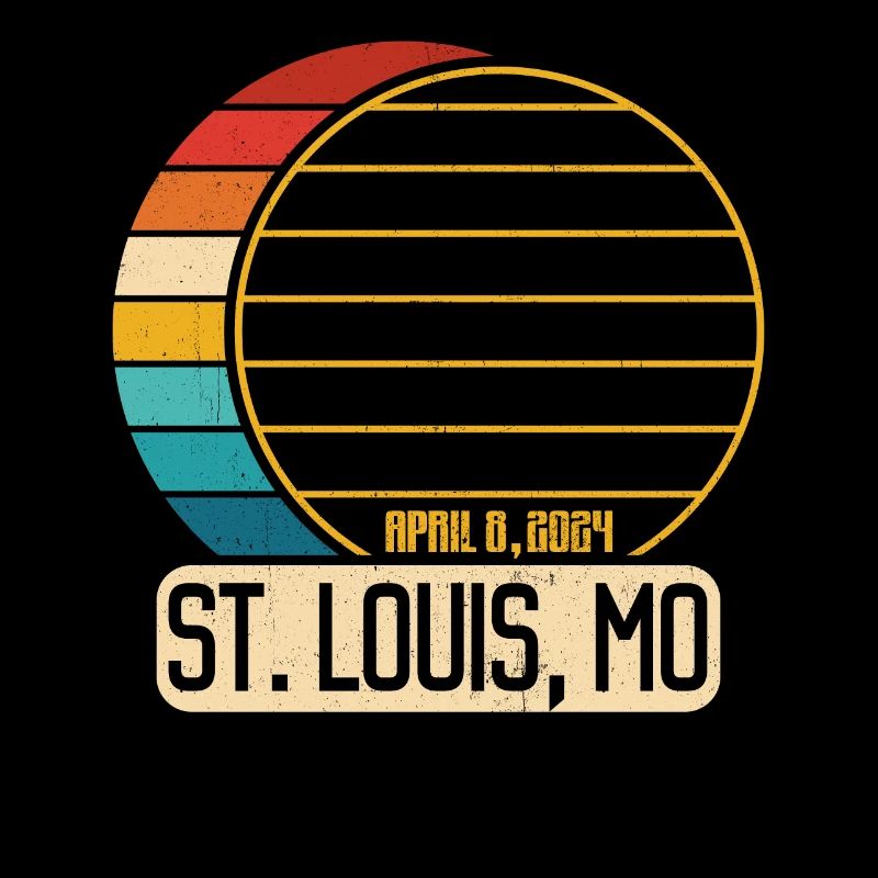 Eclipse totale de Soleil Missouri St. Louis EclipseSt.