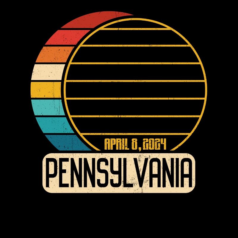 Total Solar Eclipse Pennsylvania 28. April 2024
