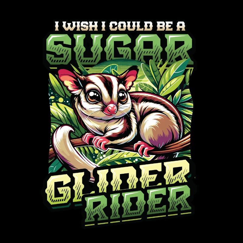Australische Sugar Glider Kurzkopfgleitbeutler