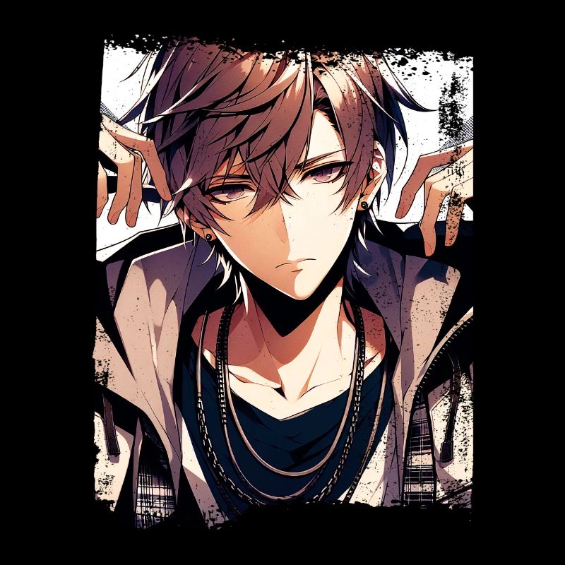 Anime Boy Posing