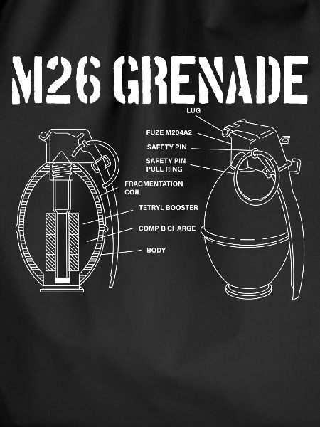 M26-Granate-Schema Grenadier M26-Granate