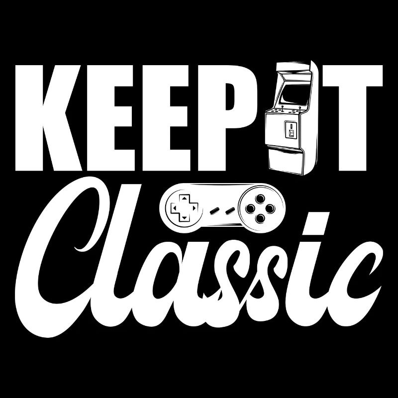 Retro Zocker Sprüche Gaming Geschenk