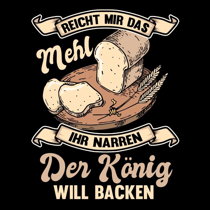 Bäcker Bäckerei Lustiger Spruch Brot Geschenk