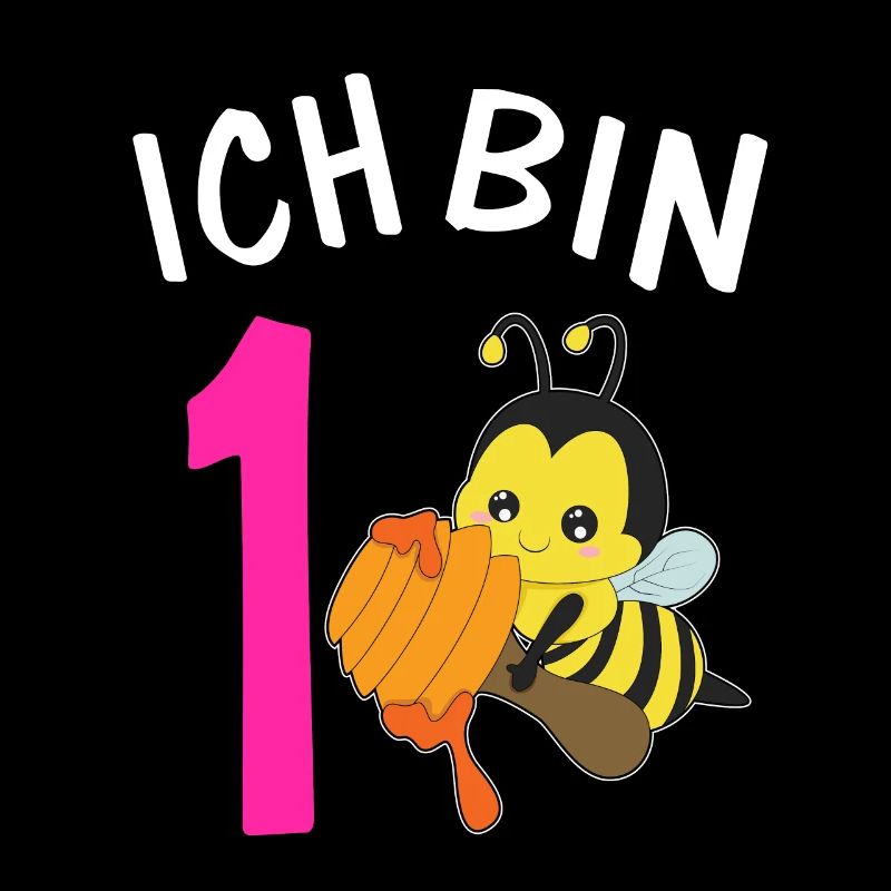 1. Geburtstag süße Biene Wild Geschenk