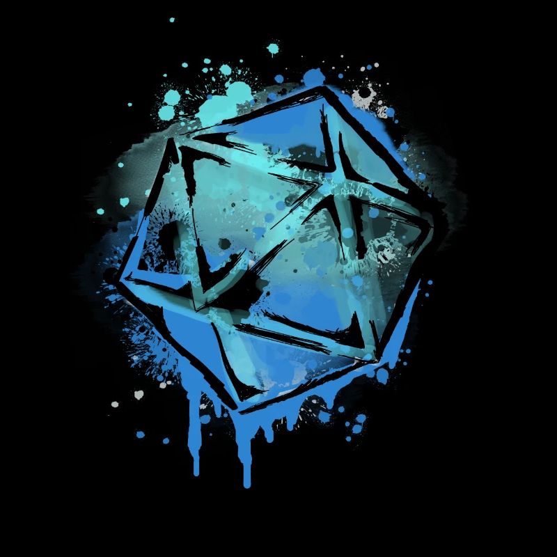 RPG Dice Tabletop Rollenspieler 20 Sided Die