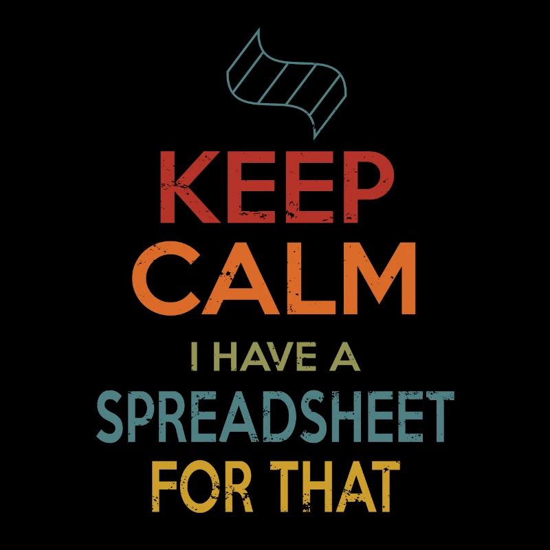 Keep Calm Spreadsheet