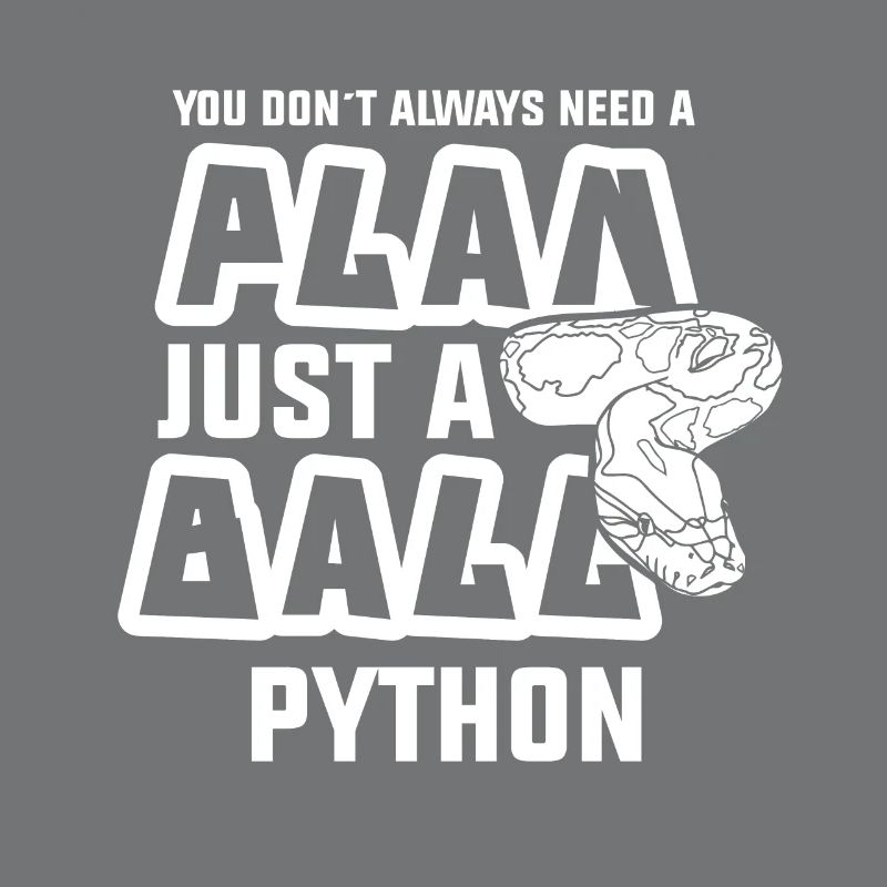 need a plan just a ball python