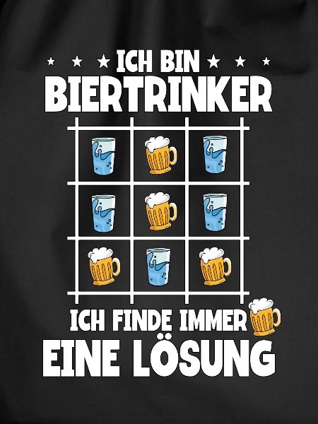 Ich bin Biertrinker Bier
