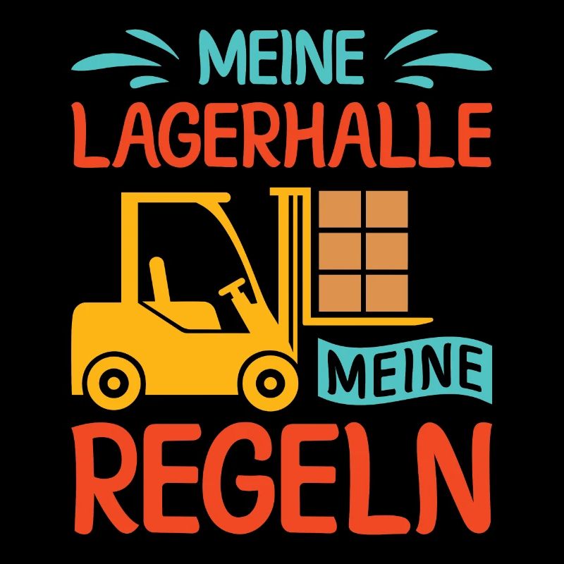 Lagerarbeiter Logistiker Stapler Staplerfahrer