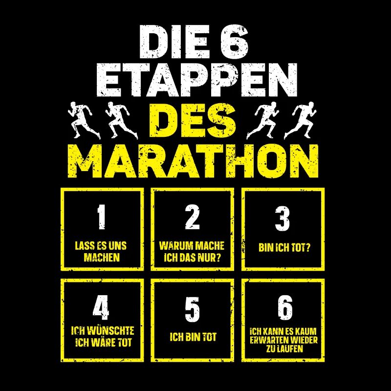 Etappen des Marathon