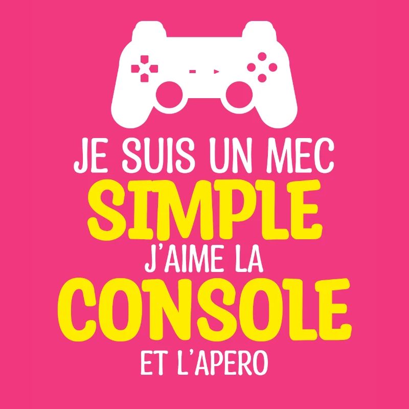 console et apéro | mec simple !