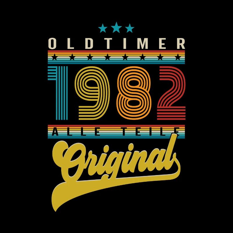 Oldtimer 1982 birthday
