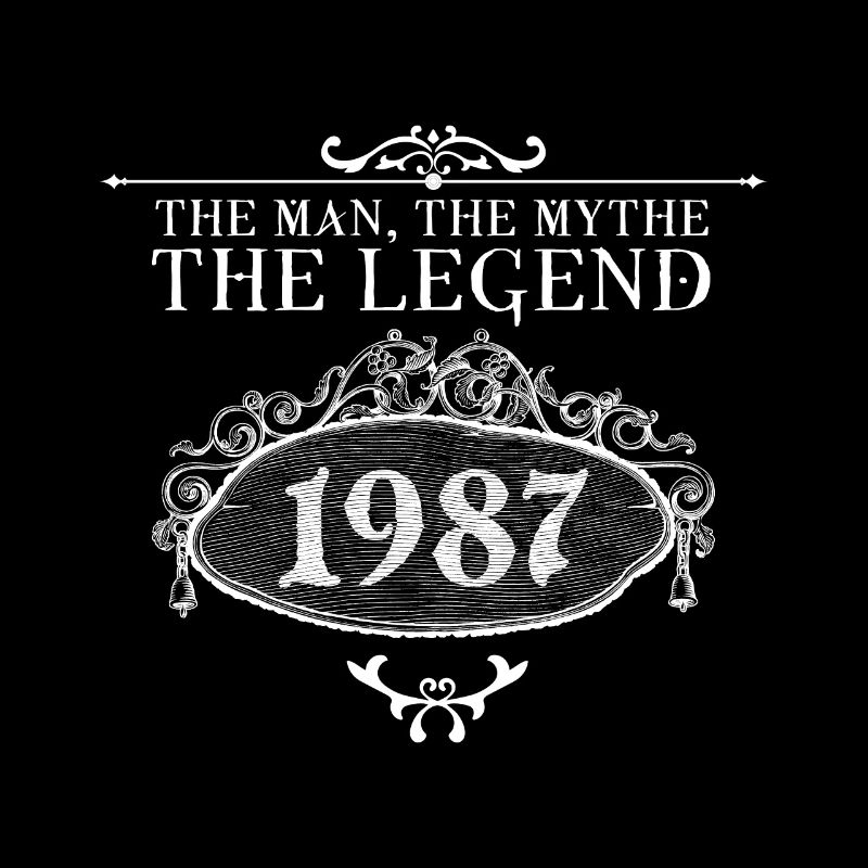 1987 | Vintage Legend since 1987 birthday