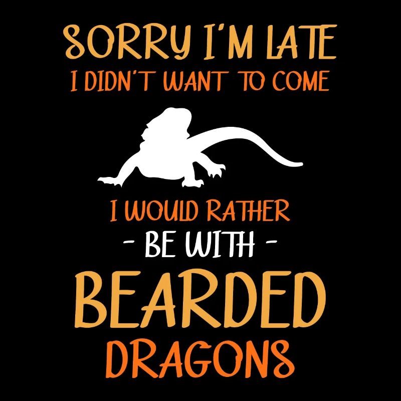I would rather be with Bearded Dragons
