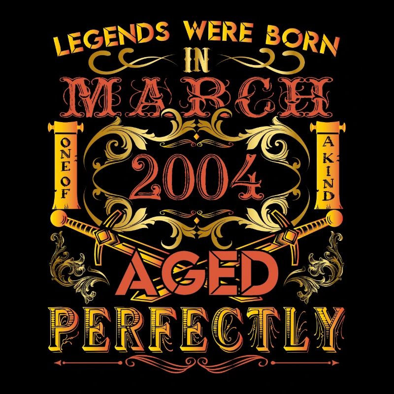 March 2004 - birthday 2004 legends were born.