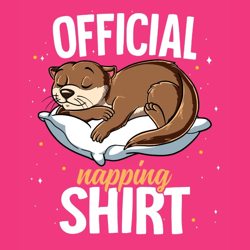 Schlafender Otter Offizielles Nickerchen