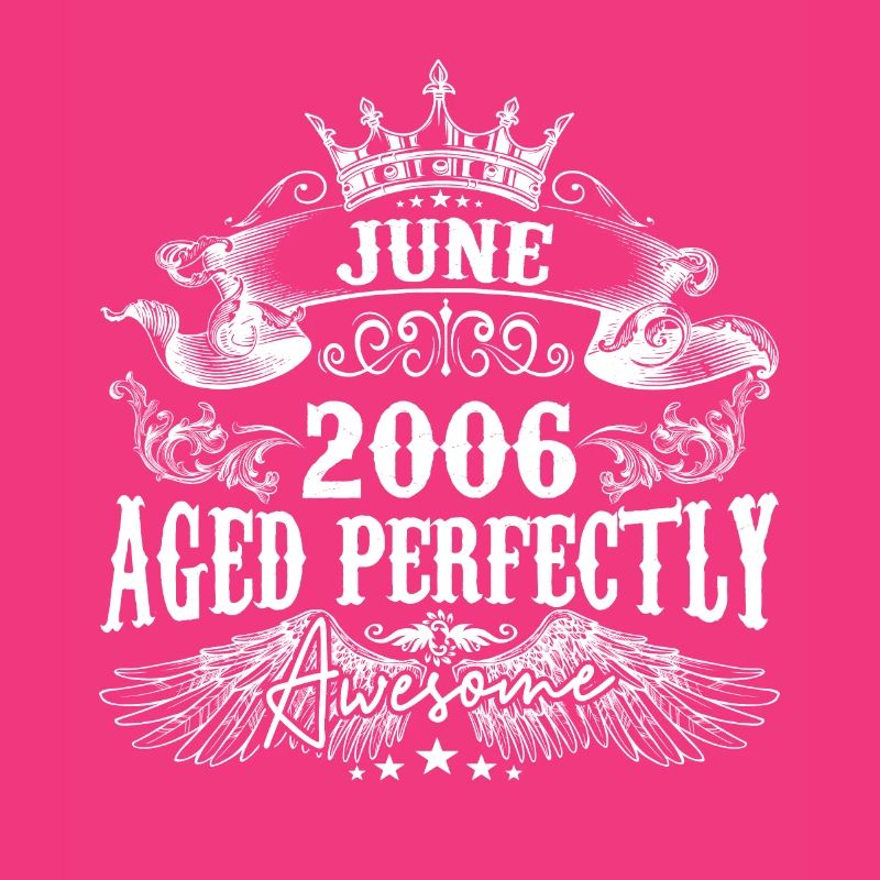 2006| Juni 2006 Geburtstag Perfekt gealtert