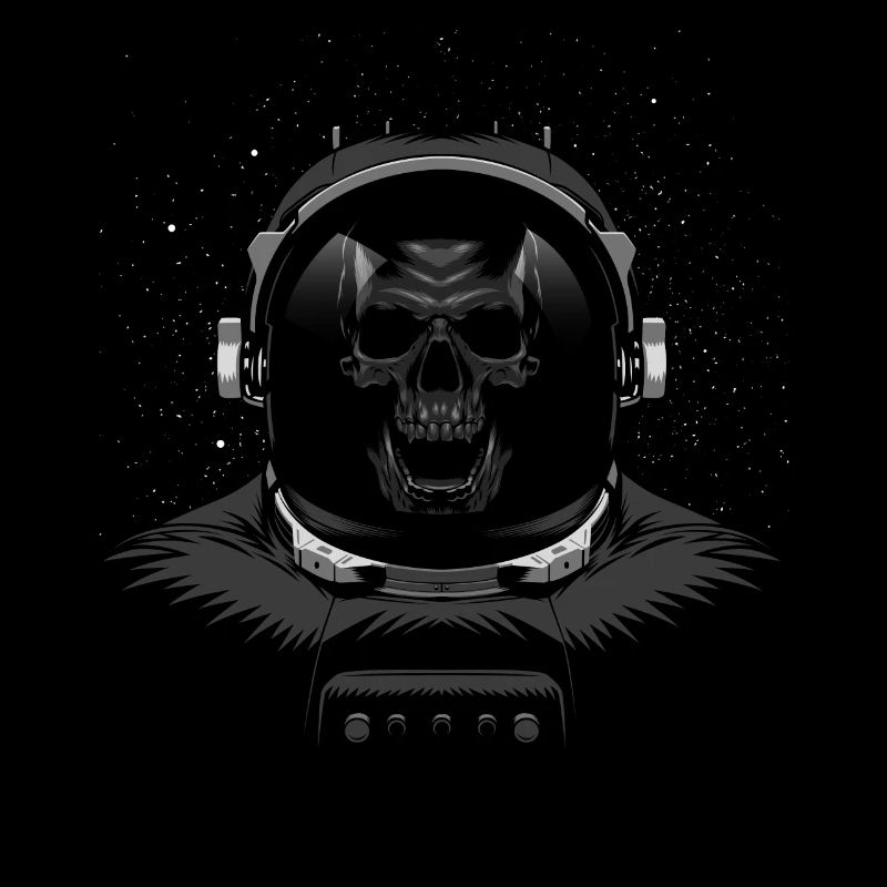 skull astronaut