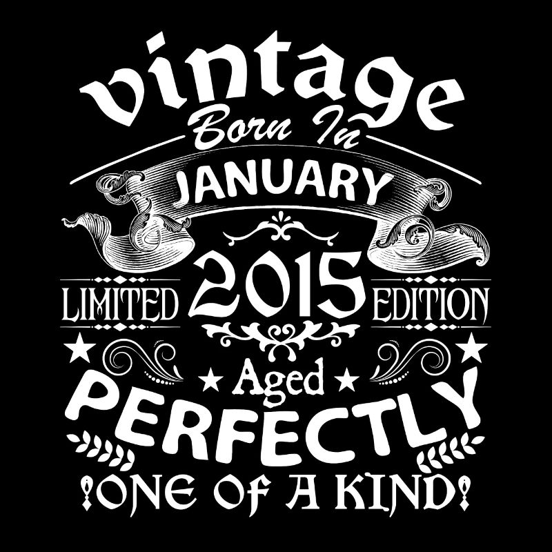 Janvier 2015 | anniversaire 2015 Vintage Janvier